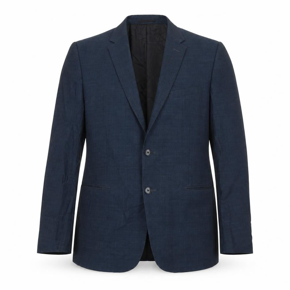 John Lewis Mens Blue   Jacket Suit Jacket Size 40