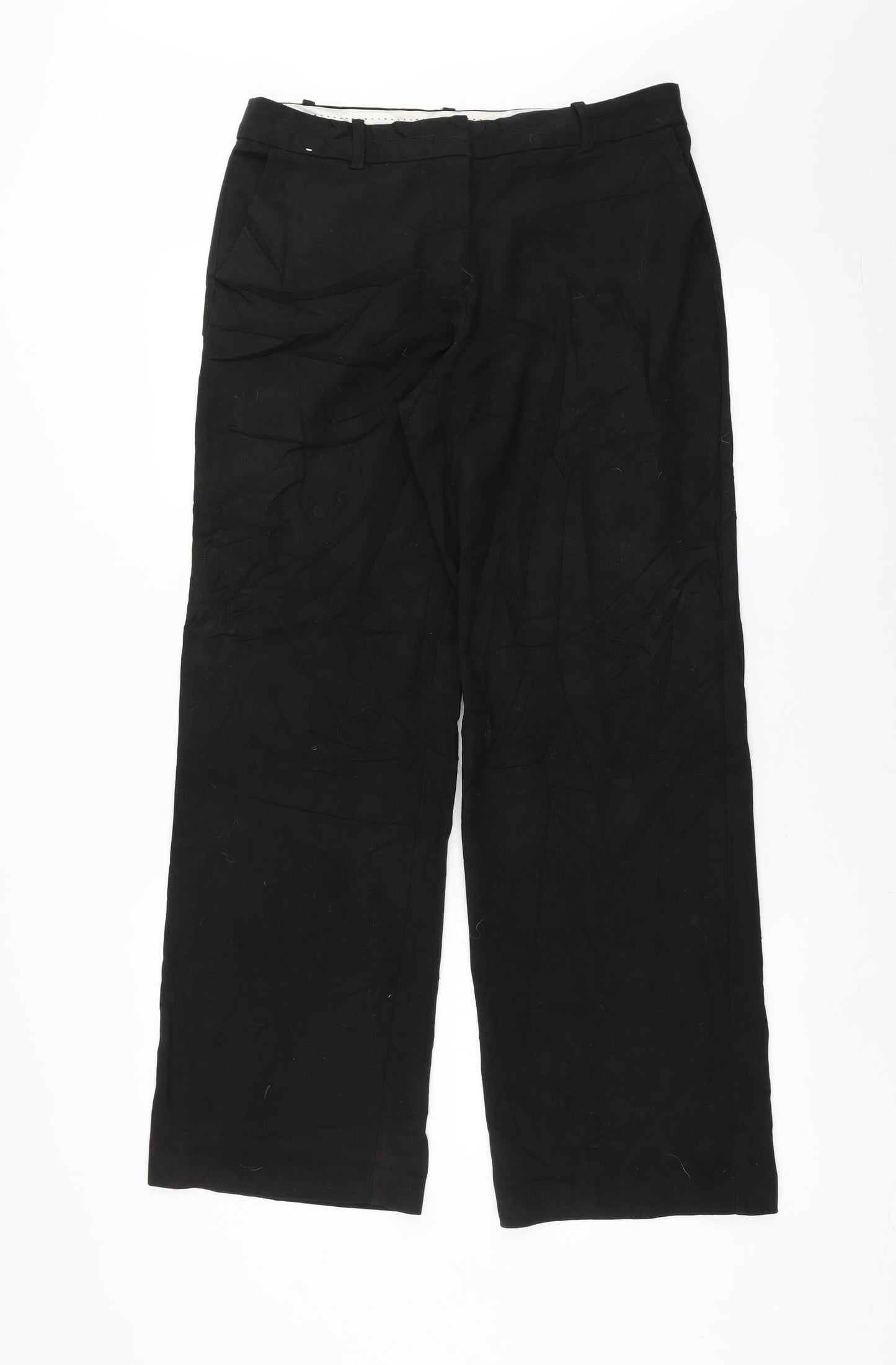 NEXT Womens Black   Trousers  Size 10 L30 in