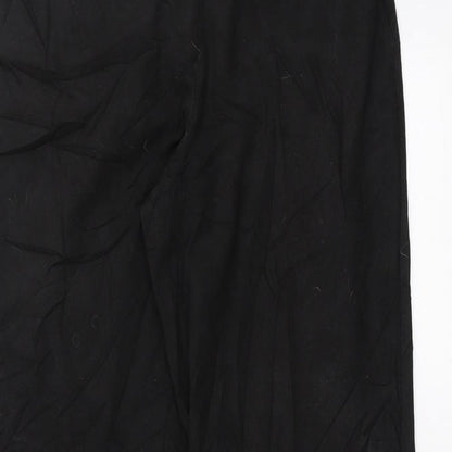 Next Womens Black   Trousers  Size 10 L30 in