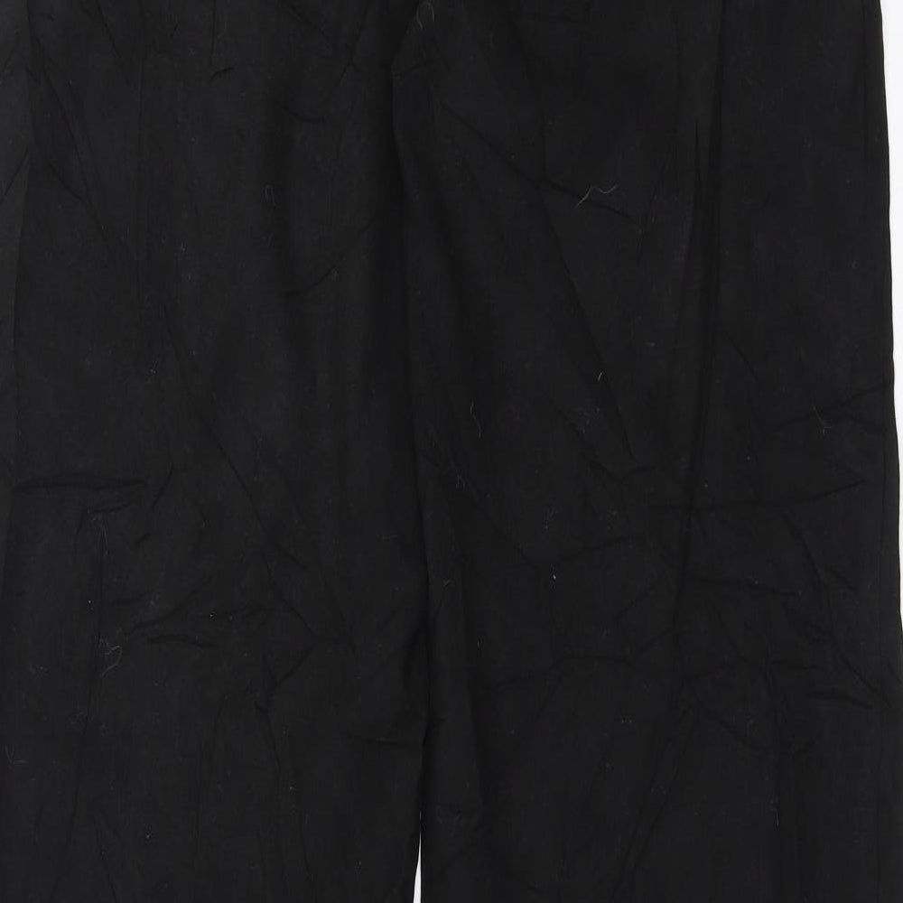 NEXT Womens Black   Trousers  Size 10 L30 in