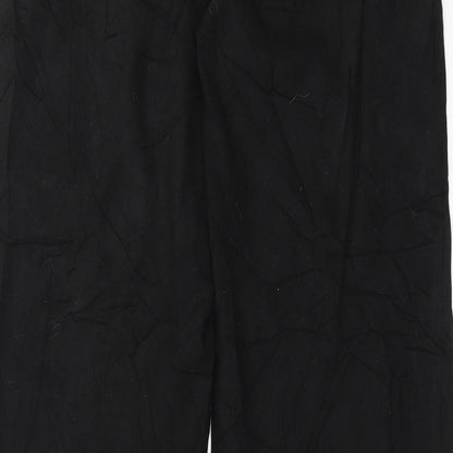 Next Womens Black   Trousers  Size 10 L30 in