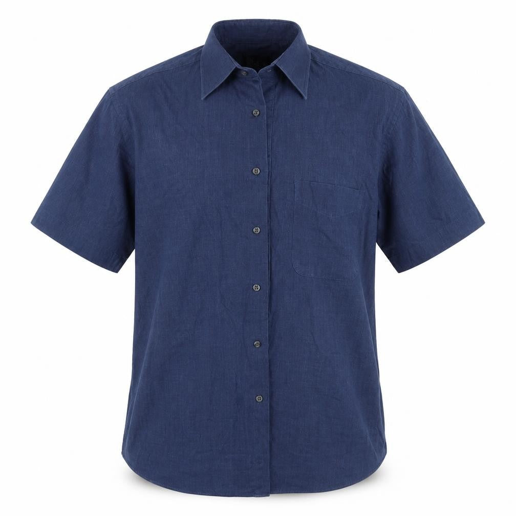 BHS Mens Blue    Button-Up Size 15.5