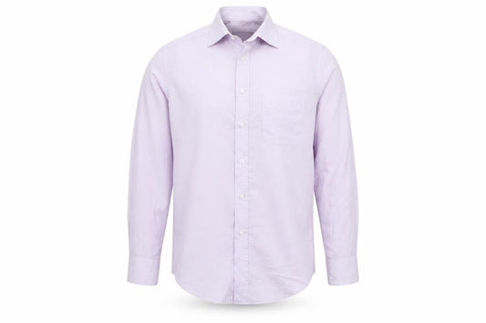 Marks & Spencer Mens Purple    Button-Up Size 15  - easy care