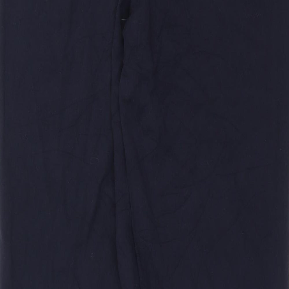 Marks and Spencer Womens Blue   Trousers  Size 12 L31 in