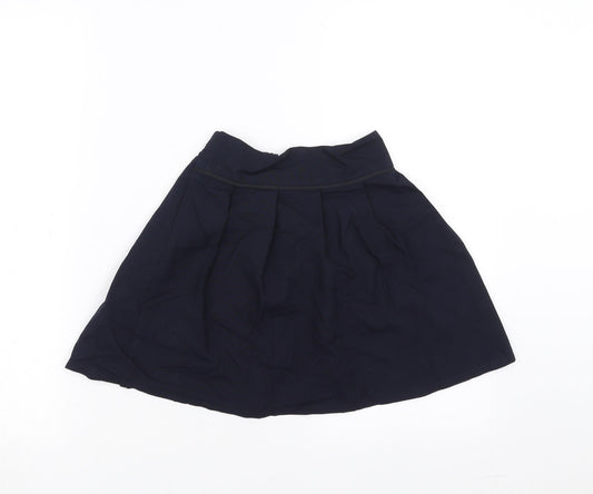 Sainsburys  Girls Blue   A-Line Skirt Size 7 Years - school