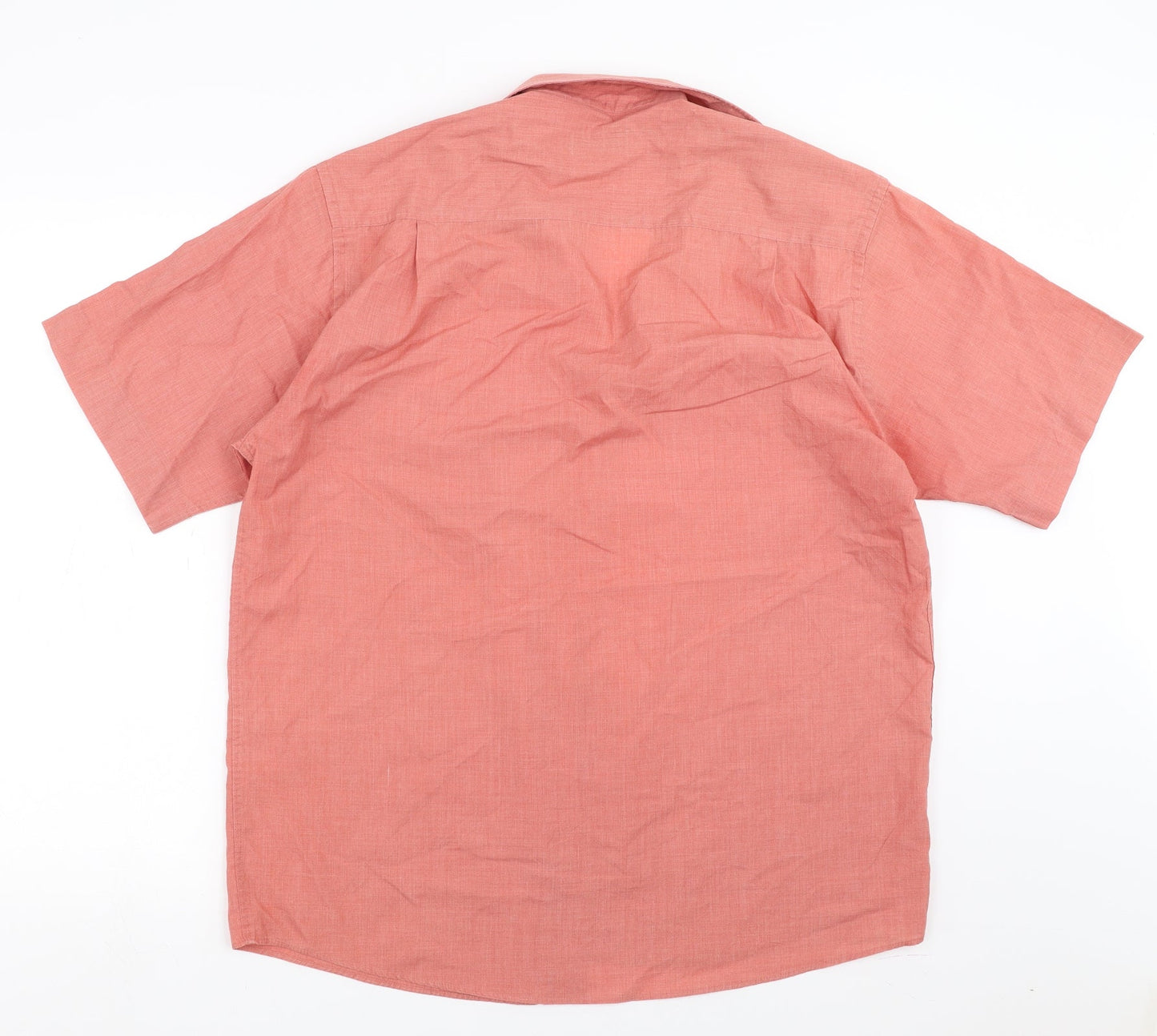 BHS Mens Pink    Button-Up Size 15.5