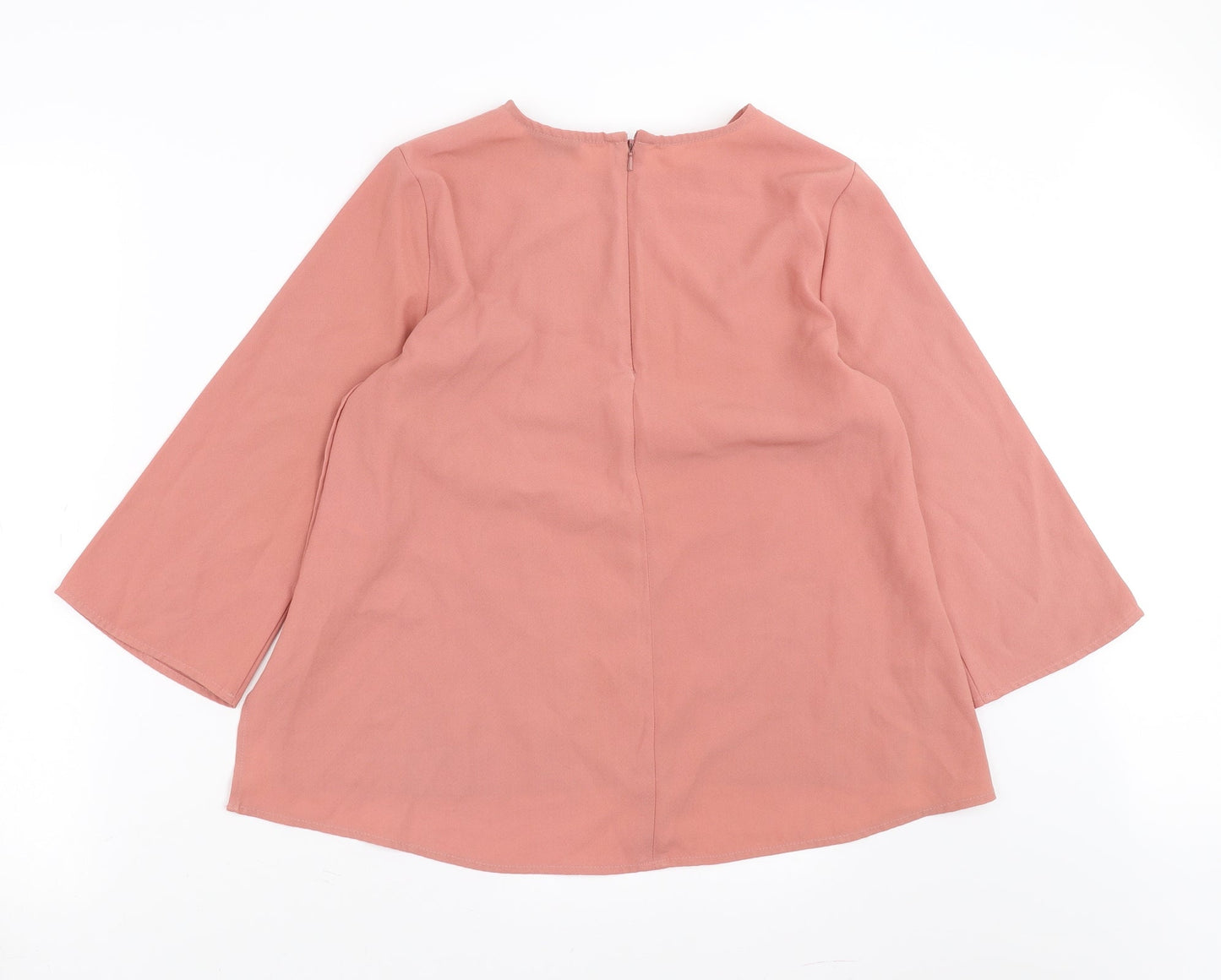 Topshop Womens Pink   Basic Blouse Size 8