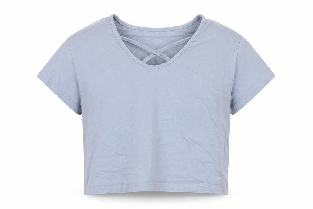 New Look Girls Blue   Cropped T-Shirt Size 10-11 Years