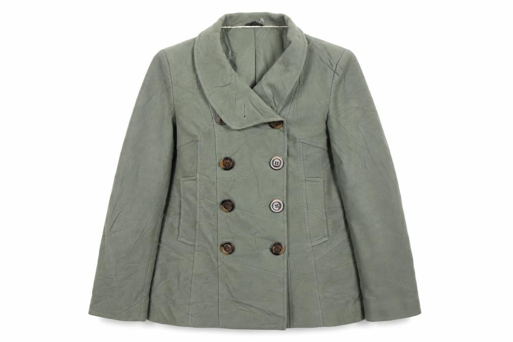 m&s Womens Green   Jacket Coat Size 12