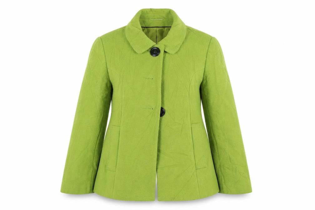 Classics Womens Green   Jacket Coat Size 14