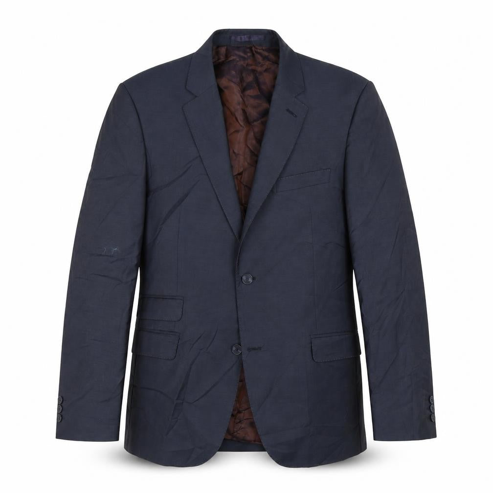 Woolmark blend Mens Blue   Jacket Suit Jacket Size 44