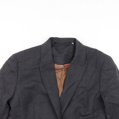 Preloved Brook Taverner Womens Green   Jacket Suit Jacket Size 10  - Formal - Detail
