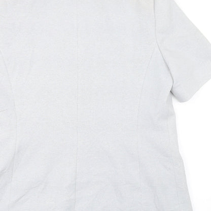 Bonmarché Womens Grey Jacket Suit Jacket Size 14