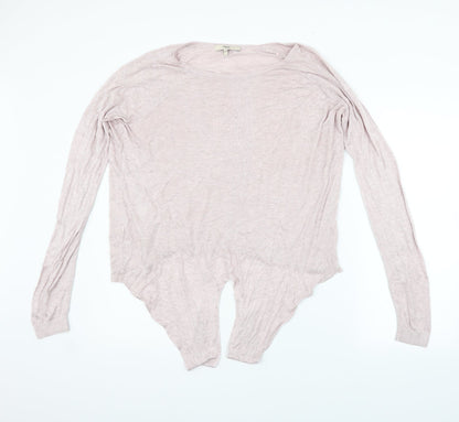 Next Womens Pink   Pullover Jumper Size 14