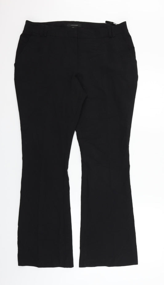 Atmosphere Womens Black   Trousers  Size 14 L30 in