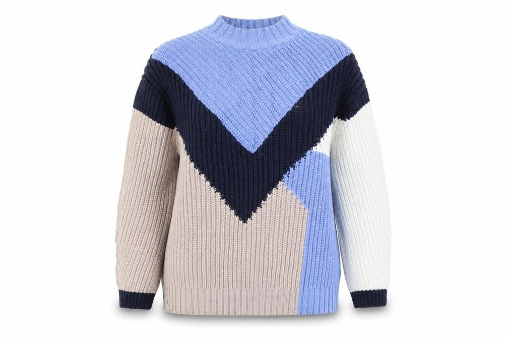 H&M Womens Blue   Pullover Jumper Size 10