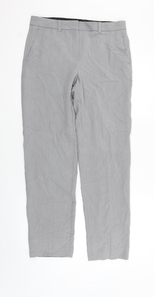 Marks and Spencer Womens Grey   Trousers  Size 10 L31 in
