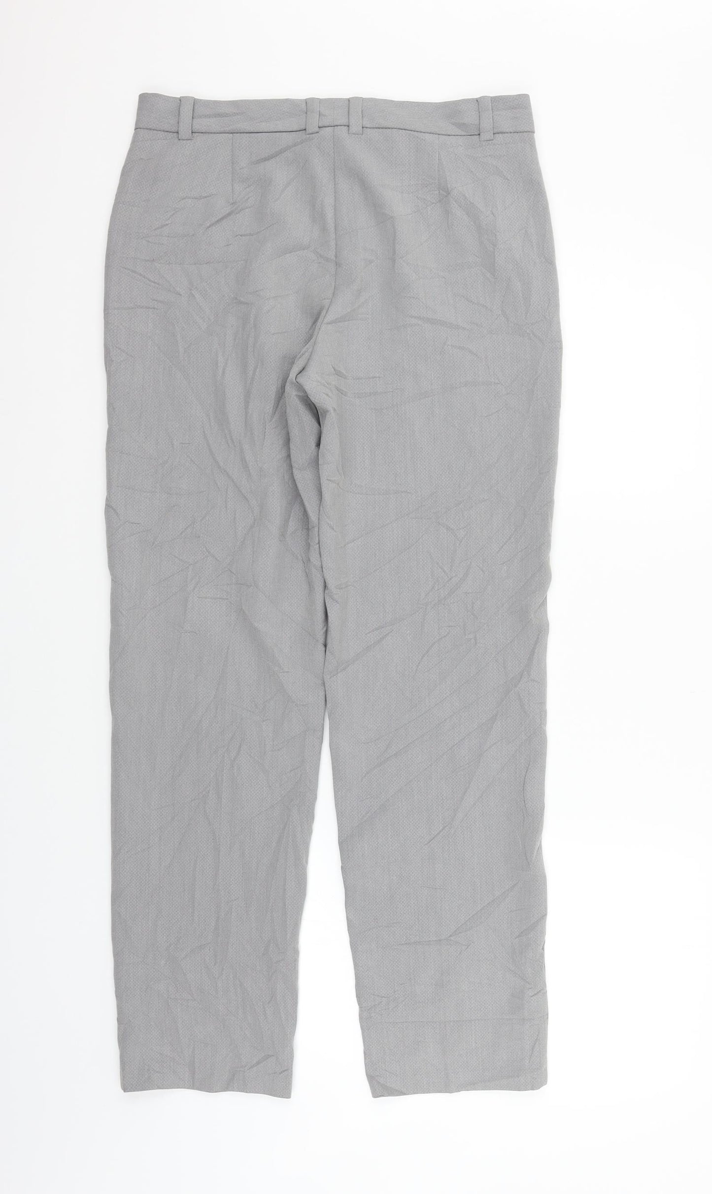 Marks and Spencer Womens Grey   Trousers  Size 10 L31 in