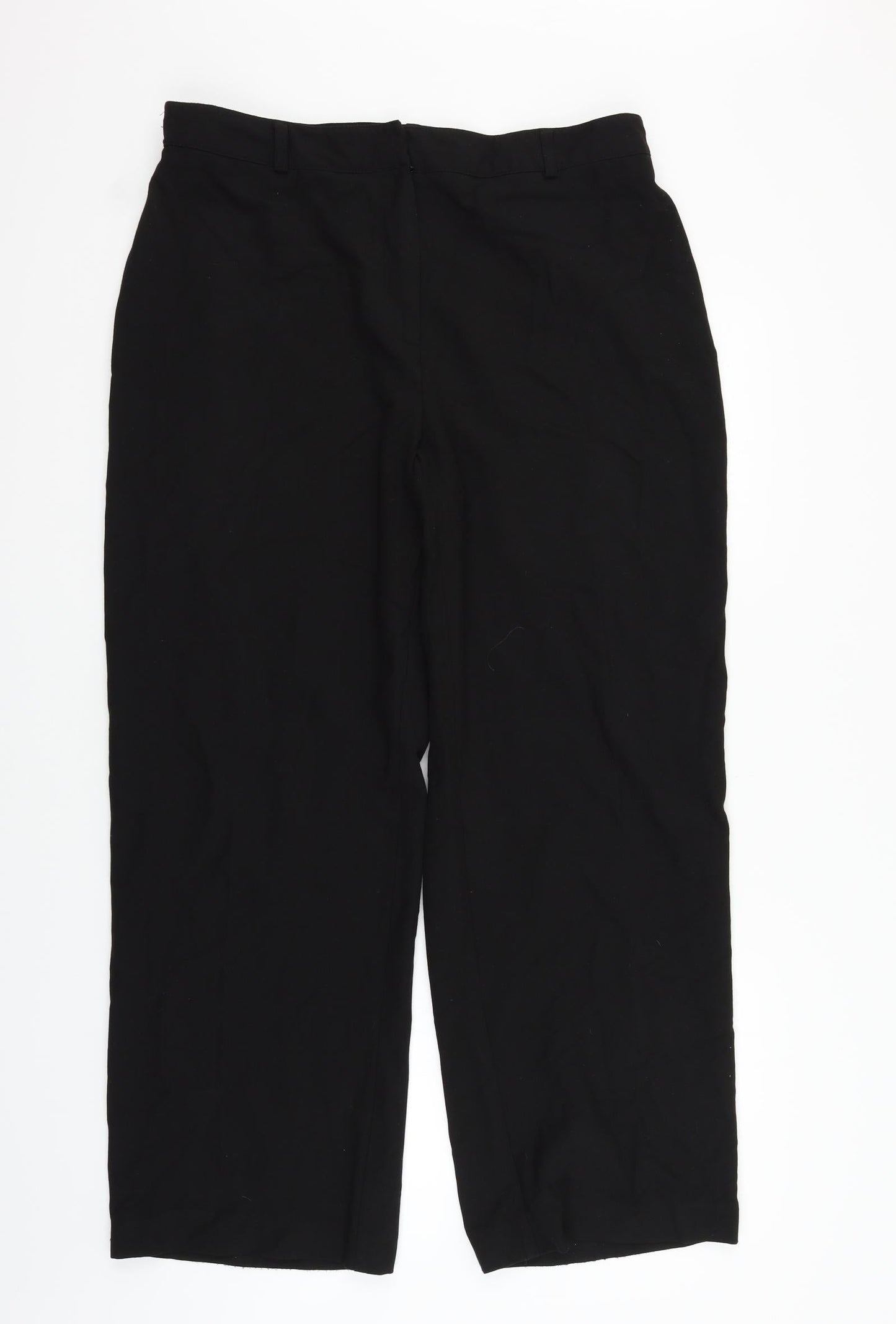 Agenda Womens Black   Trousers  Size 18 L28 in