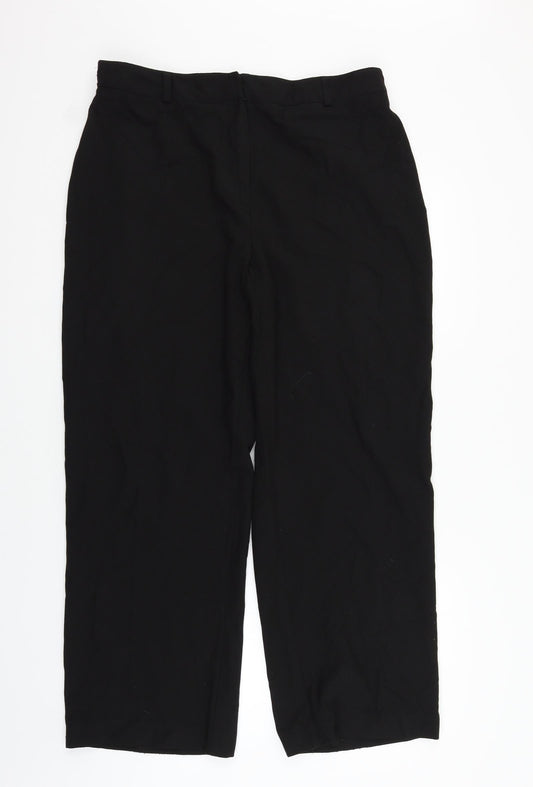 Agenda Womens Black   Trousers  Size 18 L28 in