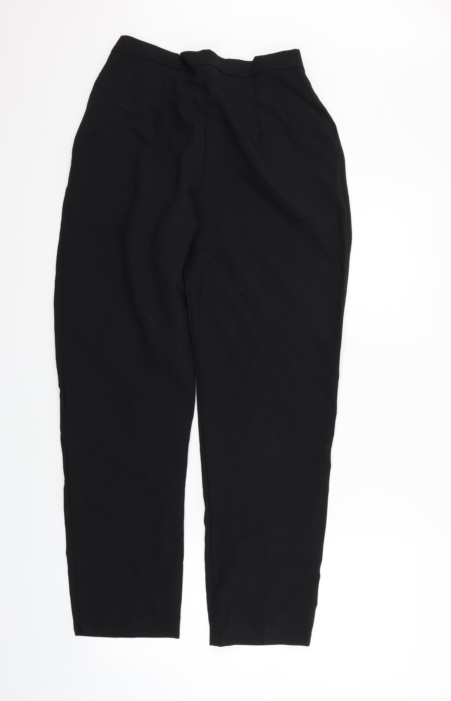 Preworn Womens Black   Trousers  Size L L28 in