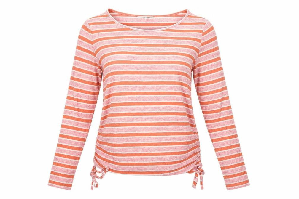 NEXT Womens Orange Striped  Pullover Jumper Size 8