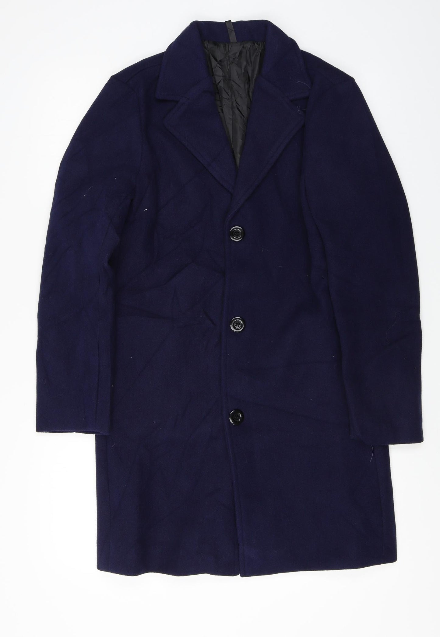 Preworn  Womens Blue   Jacket Coat Size L
