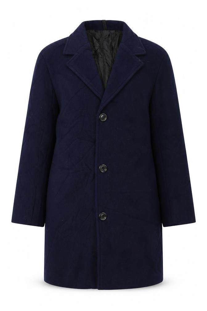 Preworn  Womens Blue   Jacket Coat Size L