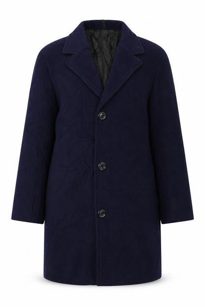 Preworn  Womens Blue   Jacket Coat Size L