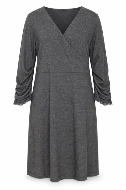 Cream  Womens Grey   A-Line  Size M
