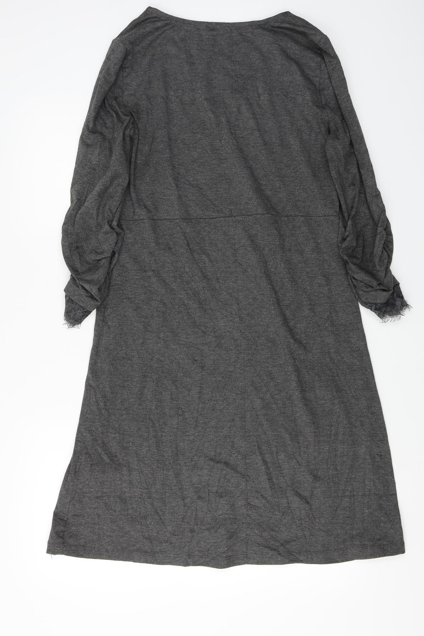 Cream  Womens Grey   A-Line  Size M
