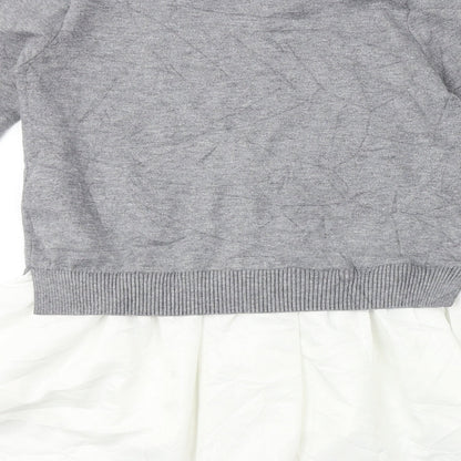 Preloved LUZABELLE  Womens Grey   Pullover Jumper One Size - Label