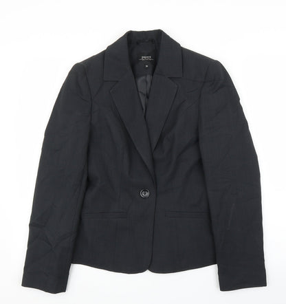 Additional front view of Papaya women’s grey jacket blazer, size UK 10