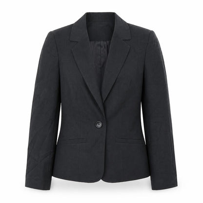Front view of Papaya women’s grey jacket blazer, size UK 10