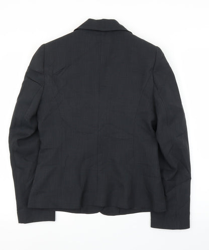 Back view of Papaya women’s grey jacket blazer, size UK 10