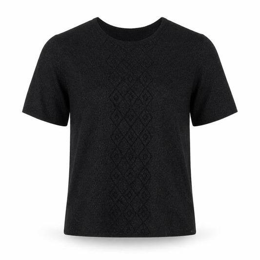 EWM Womens Black   Basic T-Shirt Size 10