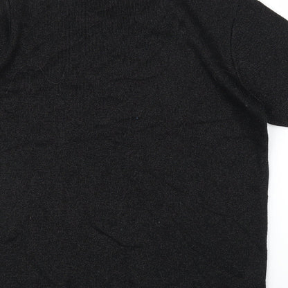 EWM Womens Black   Basic T-Shirt Size 10