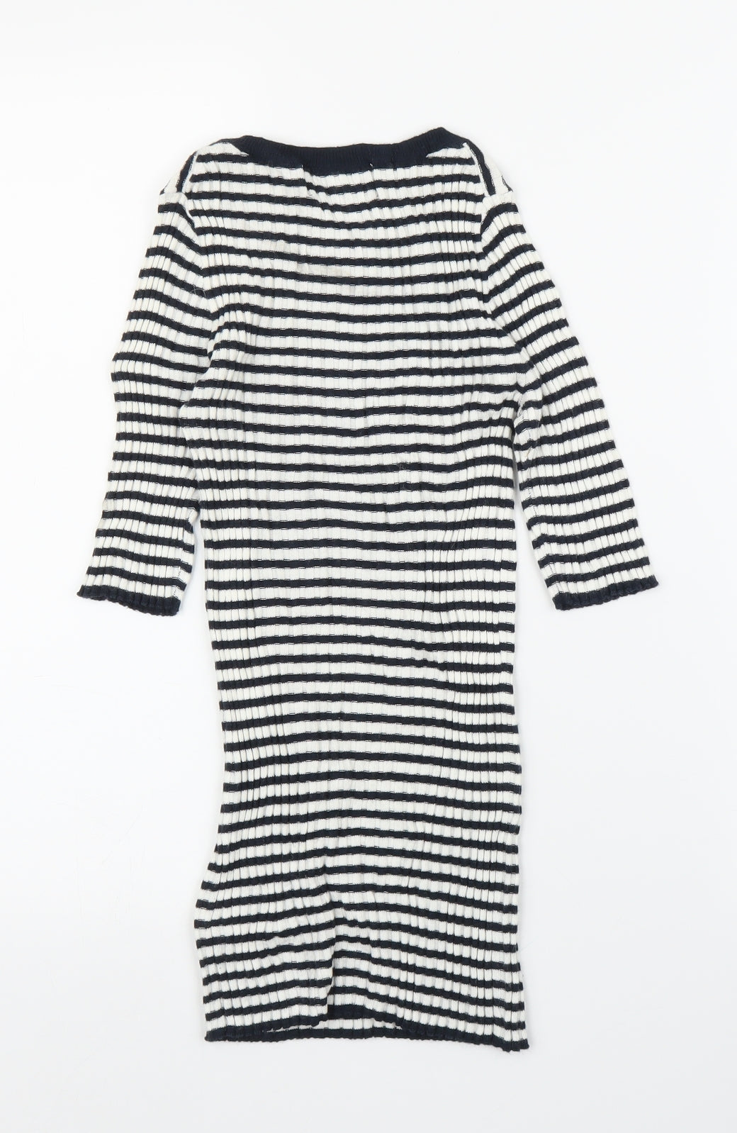 NEXT Womens Blue Striped  Tunic T-Shirt Size 6