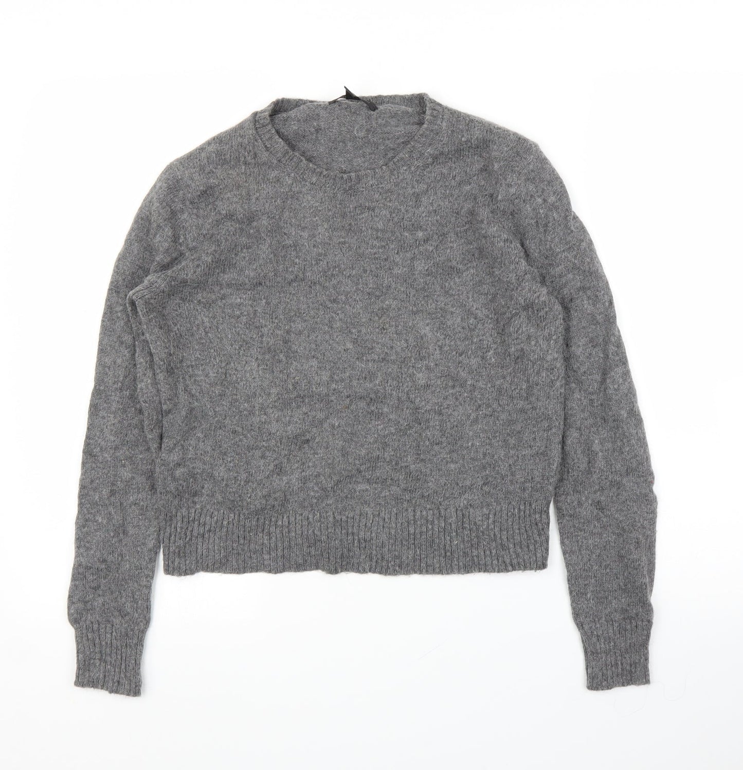 Mango Womens Grey   Pullover Jumper Size S