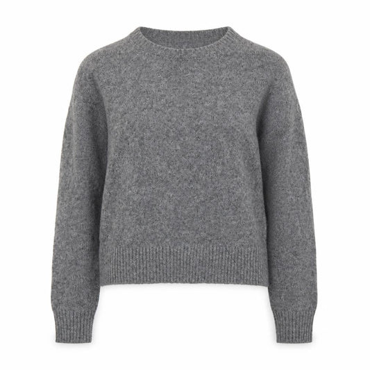 Mango Womens Grey   Pullover Jumper Size S