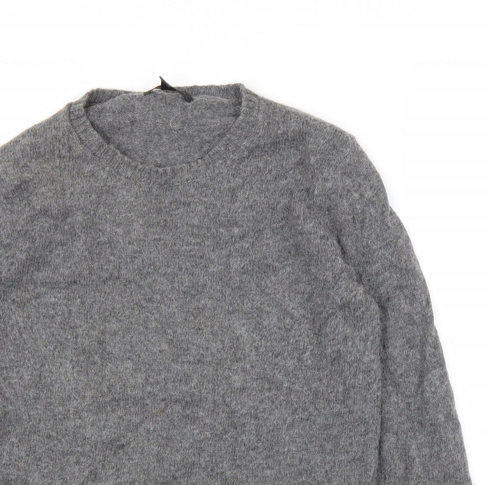 Mango Womens Grey   Pullover Jumper Size S
