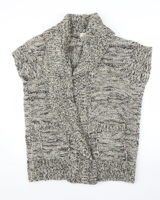 M&S Womens Beige   Cardigan Jumper Size S
