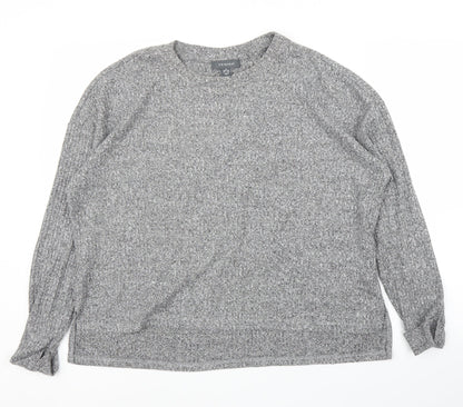 Preloved Primark Womens Grey   Basic Blouse Size M - Front
