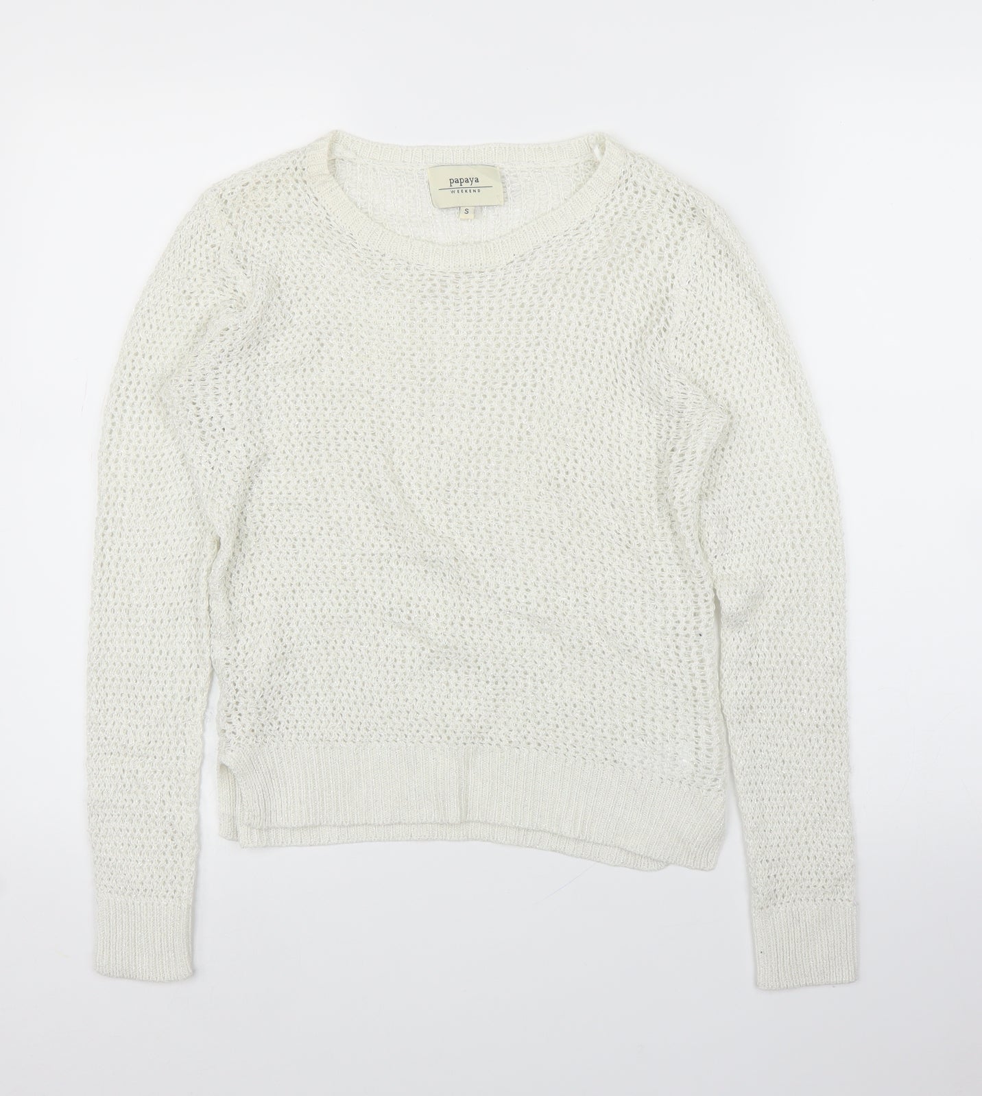 Papaya Womens Ivory   Pullover Jumper Size S