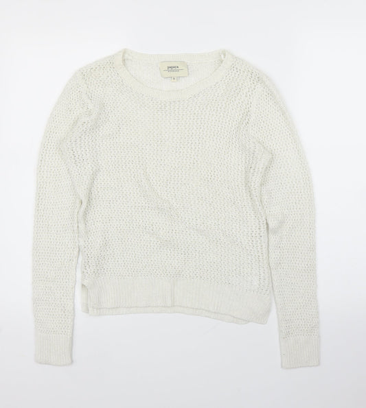 Papaya Womens Ivory   Pullover Jumper Size S