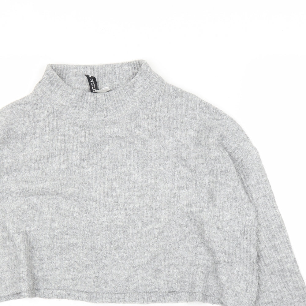H&M Womens Grey   Pullover Jumper Size S