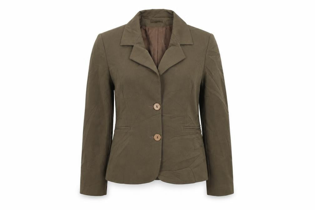 Storm Womens Brown Colourblock  Jacket Blazer Size 38