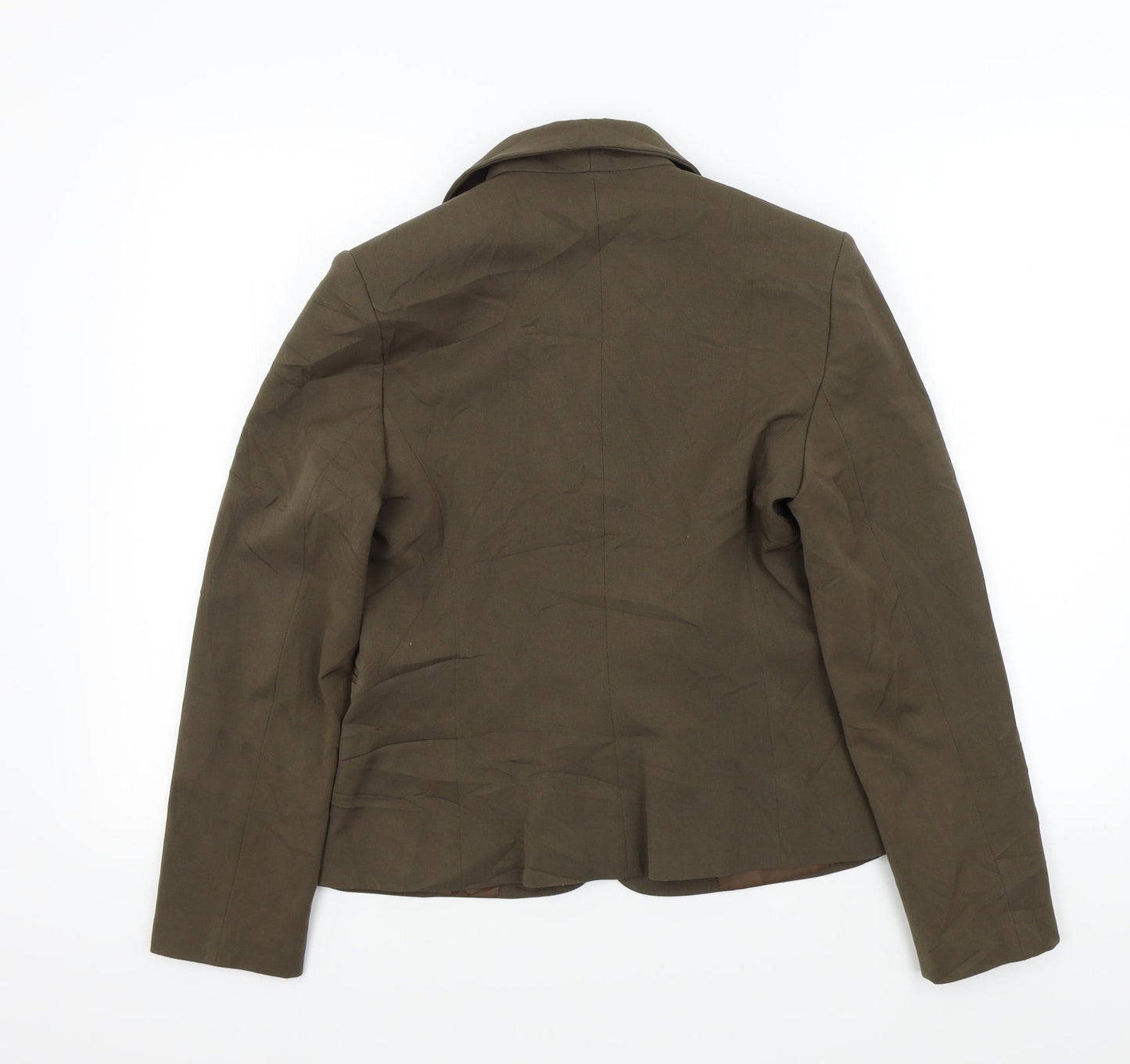 Storm Womens Brown Colourblock  Jacket Blazer Size 38