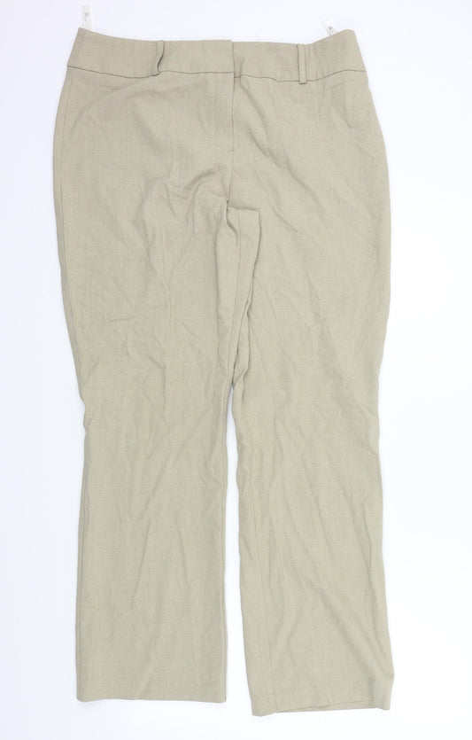 BHS Womens Brown   Trousers  Size 18 L31 in