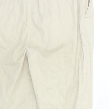 Brand and care label for Principles women’s beige trousers, size UK 10